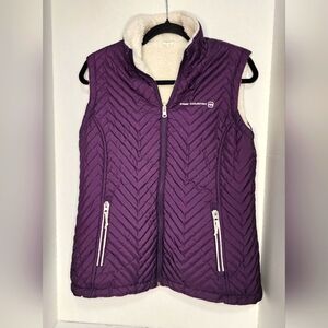 Free Country purple warm vest size medium